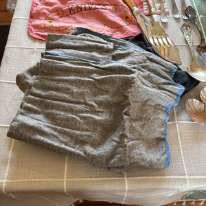 VINTAGE SILVER PLATED FLATWARE AND MORE GROUPING - P348