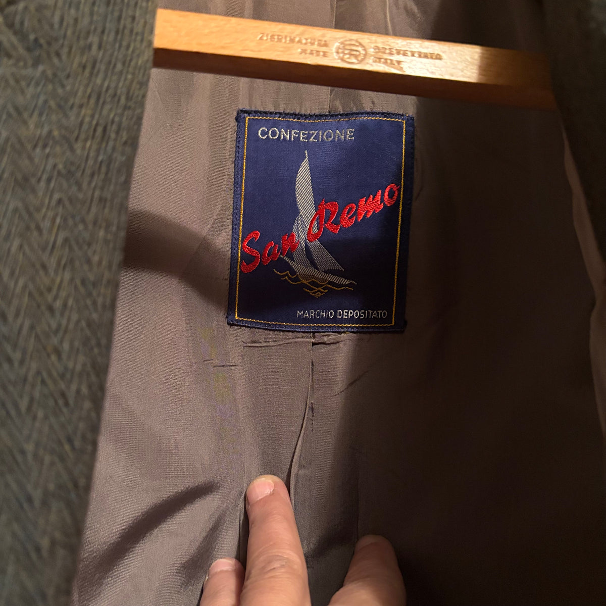 F404 Vintage Mens San Remo Coat