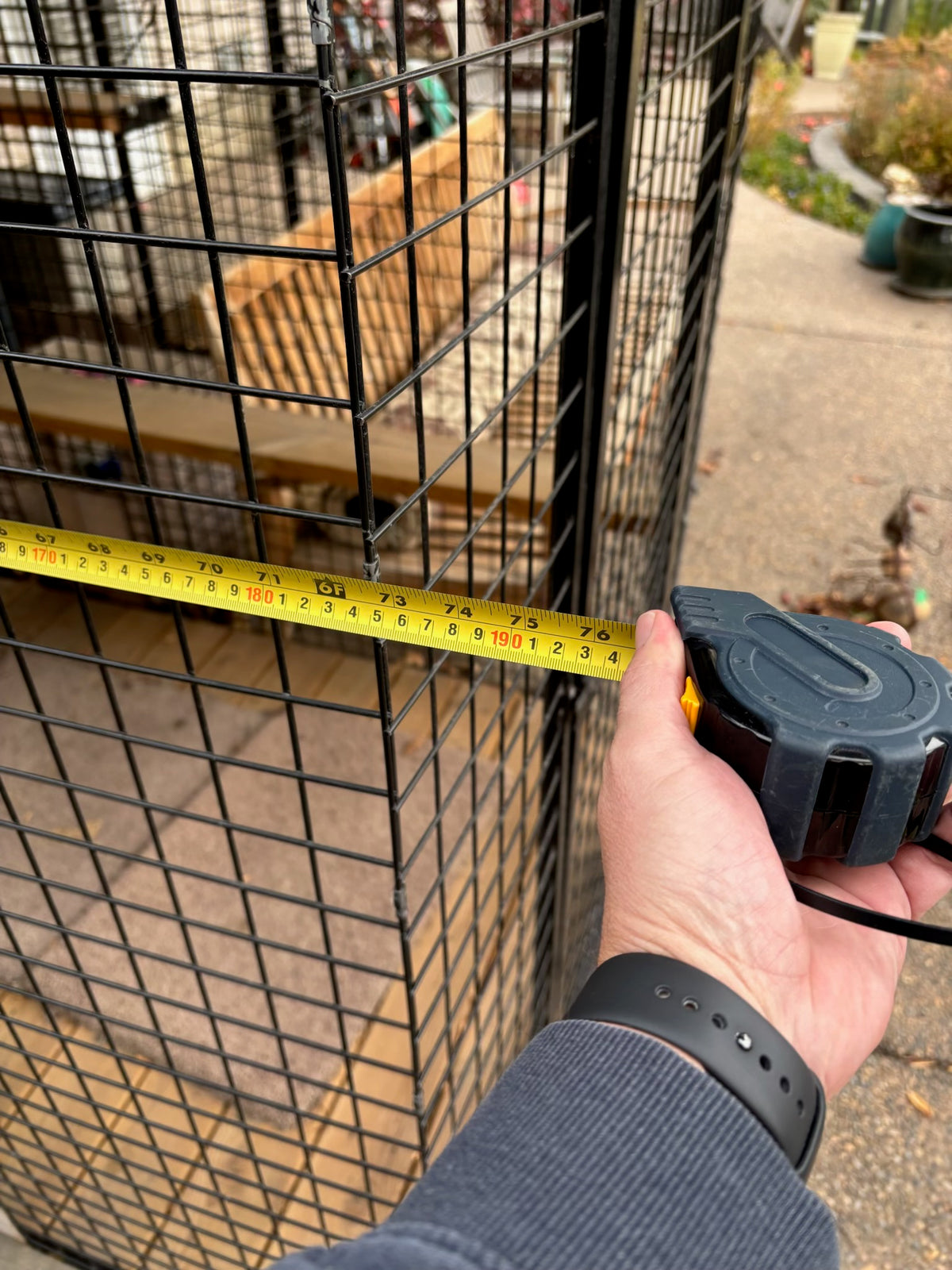 R1000 Custom built outdoor “catio”