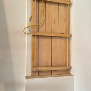 Wooden Toboggan - O102