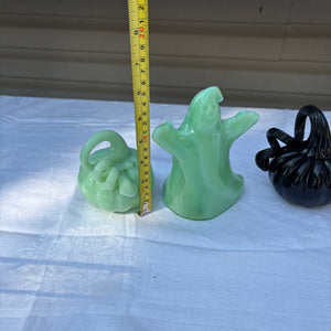 4-6” Tall Blown Glass Halloween Decorations- R390