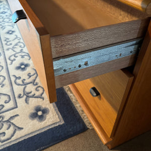 Mid Century Teak Armoire - M309