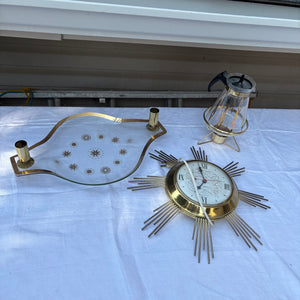 MCM Grouping (Electric Wall Clock and More) - R389