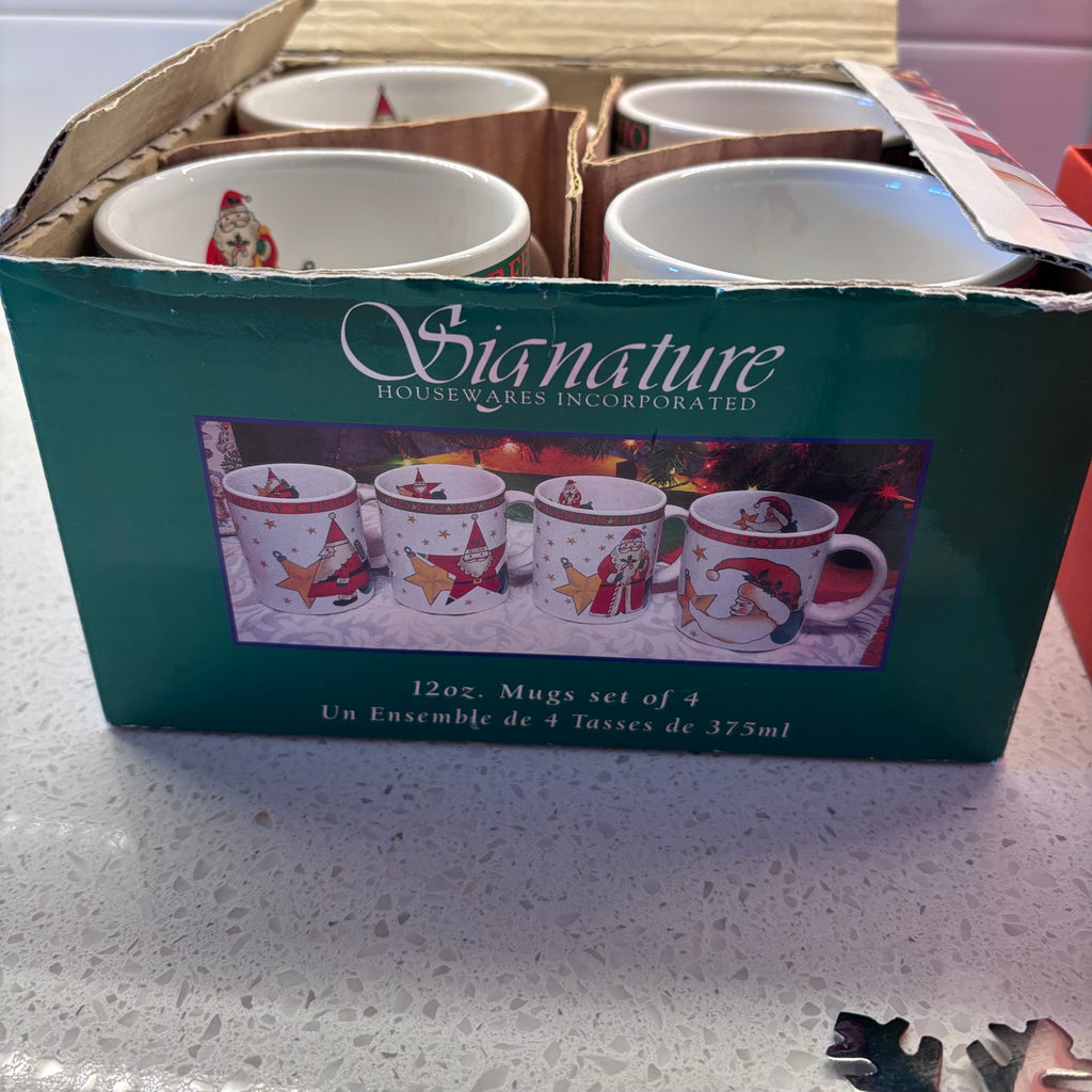 X264 Christmas drink ware grouping