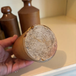 ANTIQUE CROCKERY BOTTLES GROUPING - P254