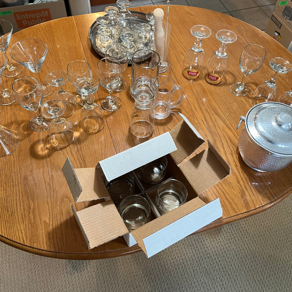 B326 Barware and more grouping