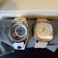 D101 Fossil Watches Grouping (leather bands)