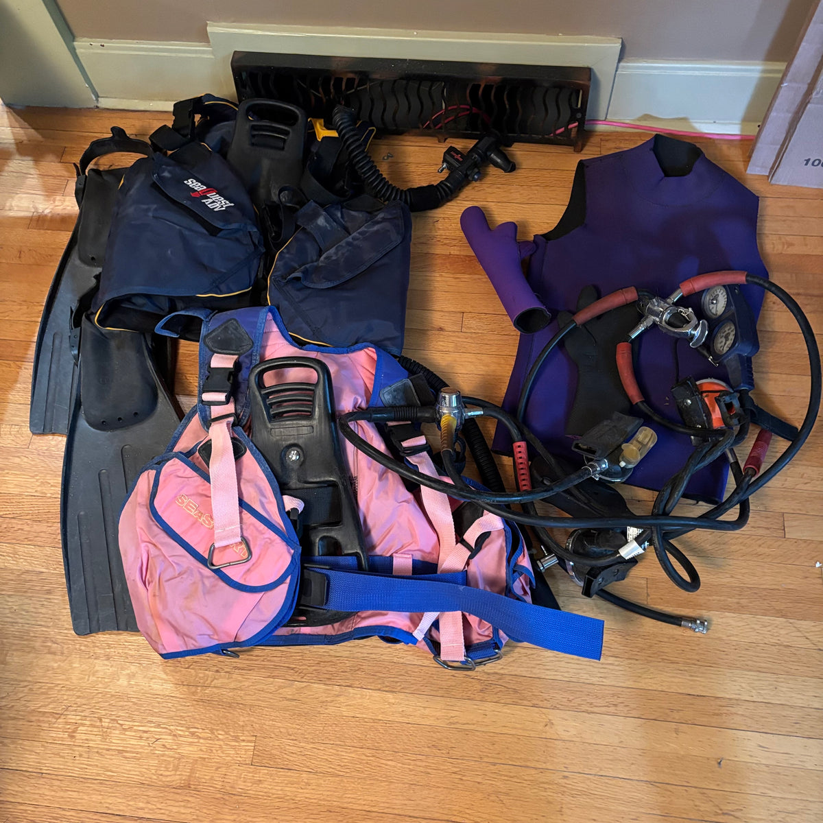 E107 Untested diving equipment