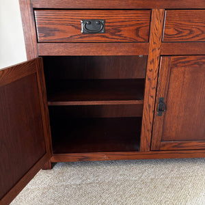 Solid Wood Buffet Cabinet - V227