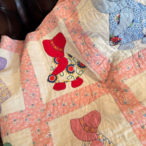 4 VINTAGE BLANKETS - P142