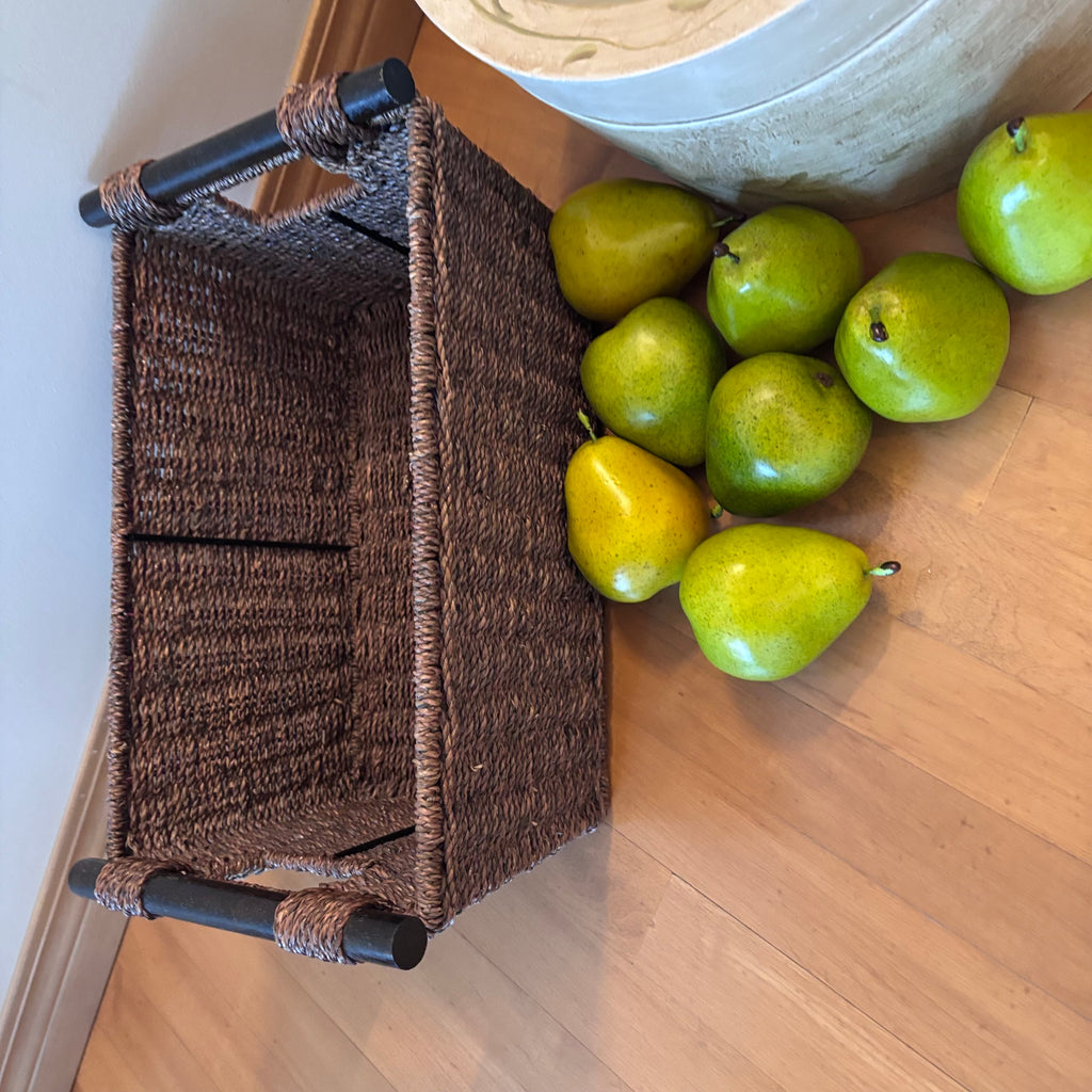 X246 Home decor grouping (Cast plant stand and more)