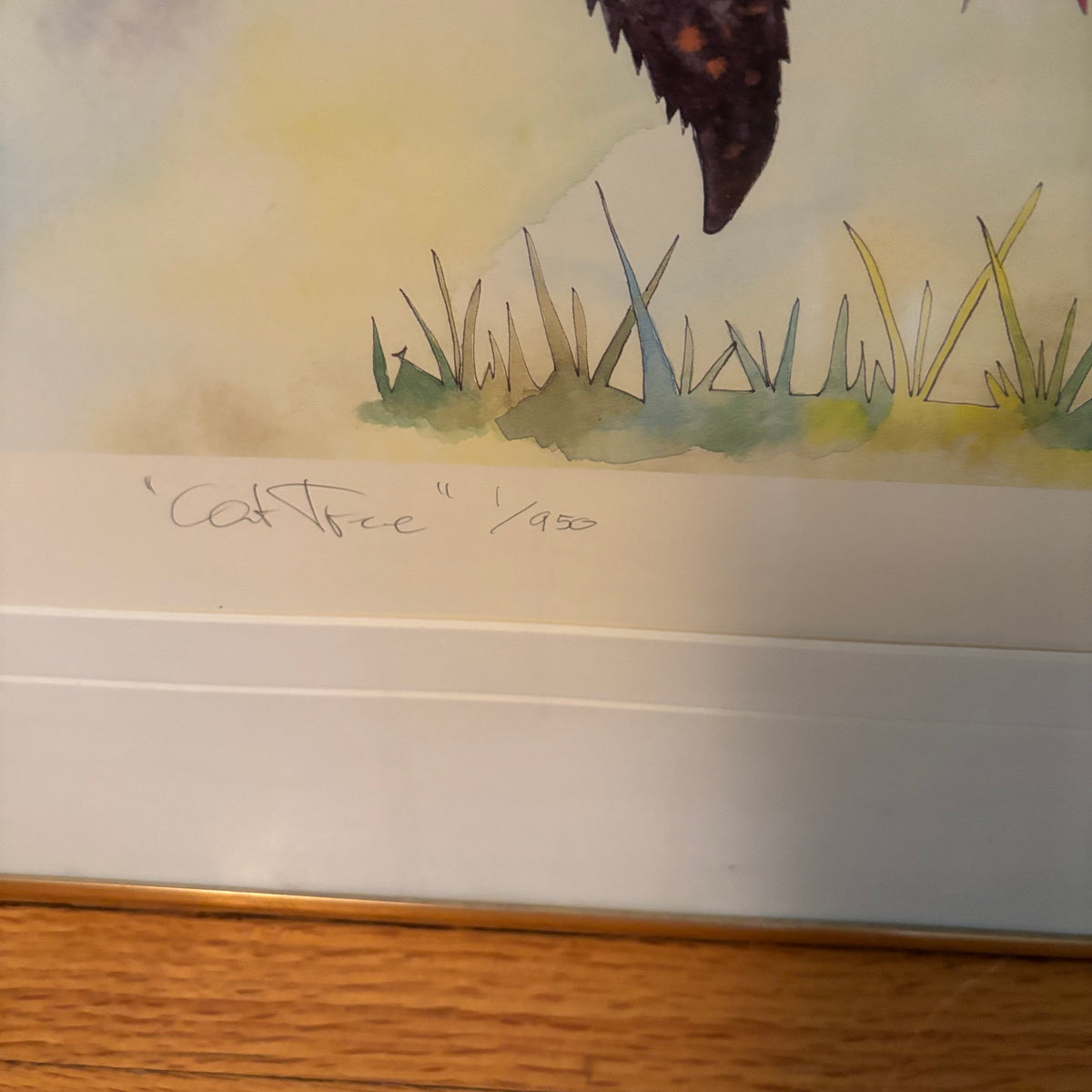E113 Cat tree print 1/950 (29” x 33.25”)