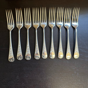 66 Piece Vintage Birks Regency Plate Flatware - N309