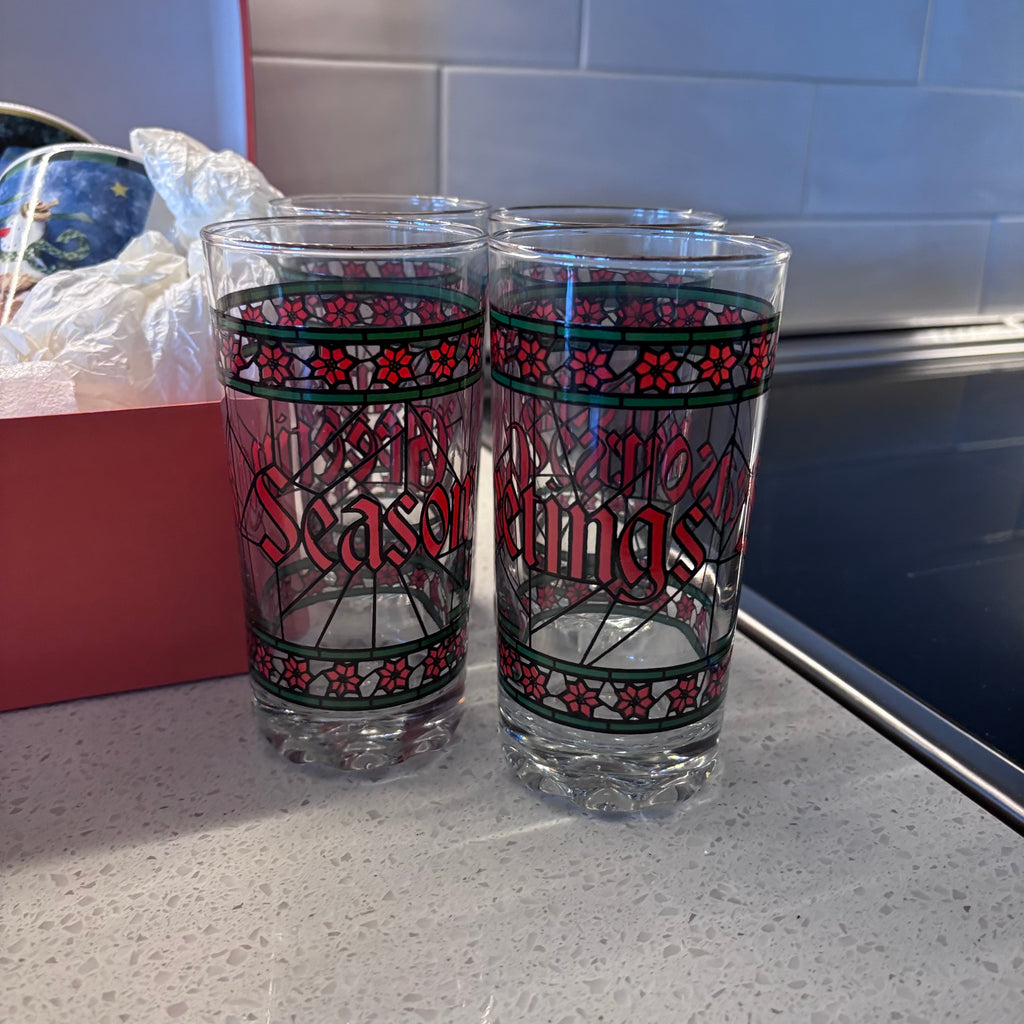 X264 Christmas drink ware grouping