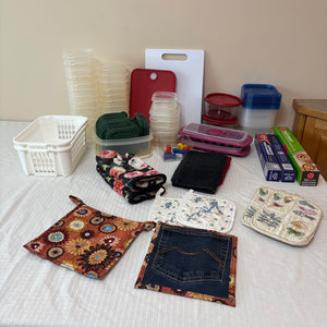B401 Kitchen Grouping (Disposable food storage and more)