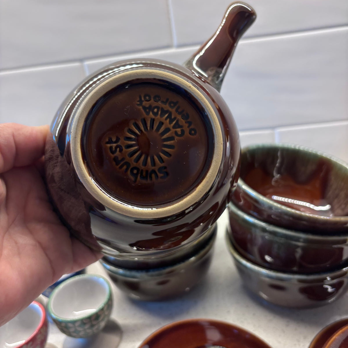 X258 Vintage and more stoneware grouping