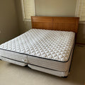 B331 King size bed ensemble (has small stain)