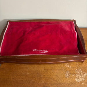 VINTAGE SILVER PLATED COMMUNITY FLATWARE WITH FLATWARE CASE AND MORE - P346