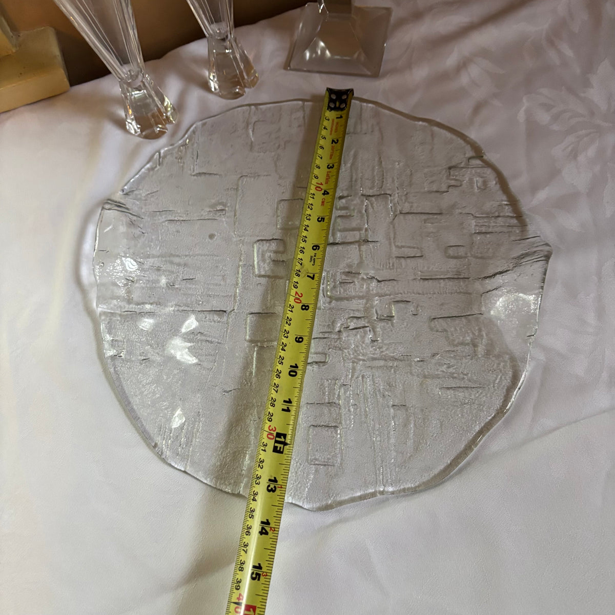 E109 Vintage Kosta Boda Lion clear crystal art glass vase and more grouping