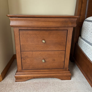 B485 Contemporary Amaretto Night Table