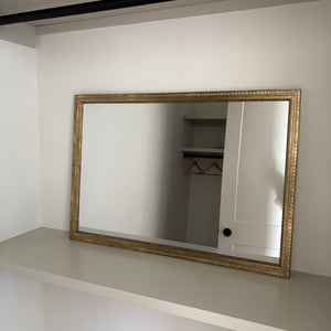 27” x 39” Gold Framed Wall Mirror - L355