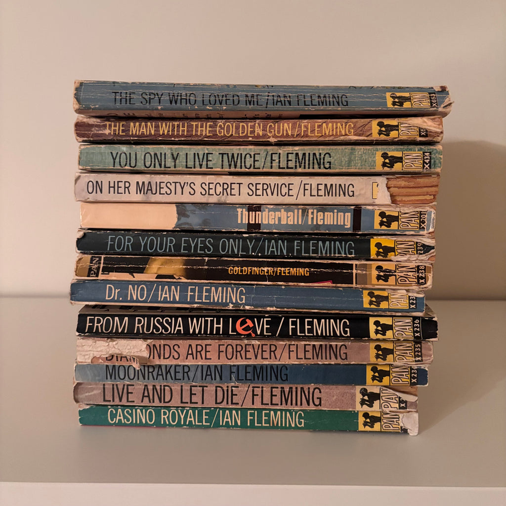 X229 James Bond Paperback collection