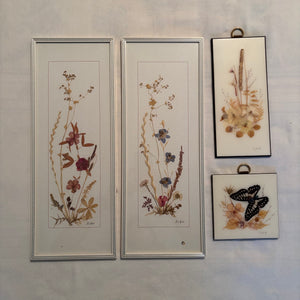 4 Piece Vintage Wall Art Grouping - M324