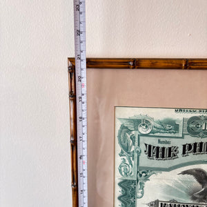 4 PIECE FRAMED DOCUMENTS GROUPING (MAGMA COPPER COMPANY AND MORE) - P299