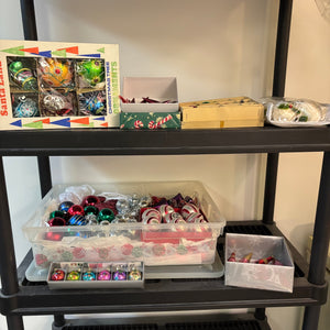 Vintage Christmas Balls Grouping - C484