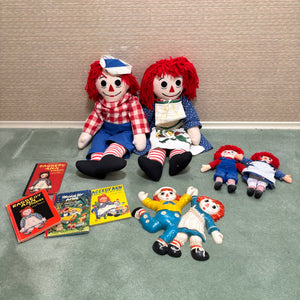 Raggedy Ann & Andy Grouping (Plastic Plaque and More) - R501