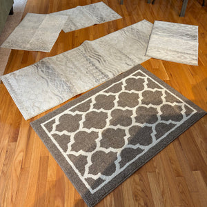 B471 Throw rugs grouping