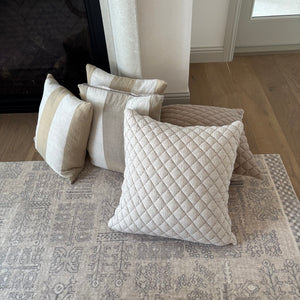 Grouping of 5 Throw Pillows - L360