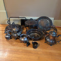 E100 Vintage silver plated pieces