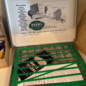 VINTAGE GROUPING (SLIDE BOX AND MORE) - P269