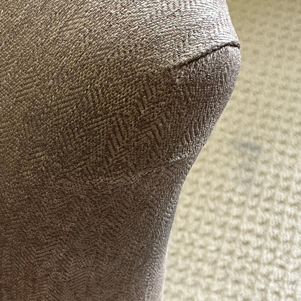 B319 Beige/Grey fabric swivel rocker