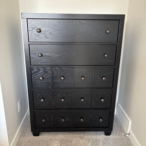 Fortune Furniture Solid Wood 5 Drawer Highboy Dresser - G351