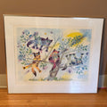 E113 Cat tree print 1/950 (29” x 33.25”)