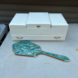 Vintage Jewelry Box and Mirror - R447