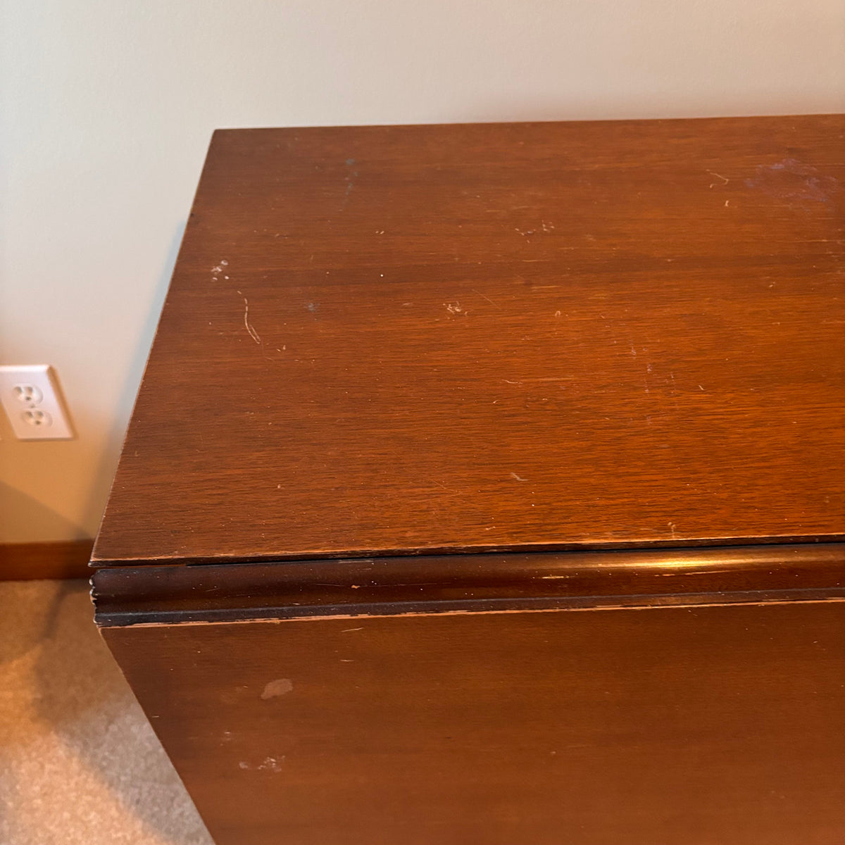 X238 Vintage Solid Wood Duncan Fyfe style Drop leaf dining table