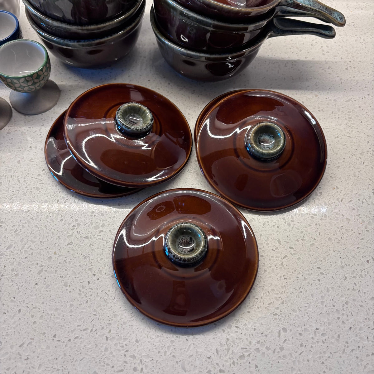 X258 Vintage and more stoneware grouping