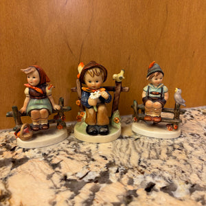 3 Vintage Goebel Hummel Figurines - M346