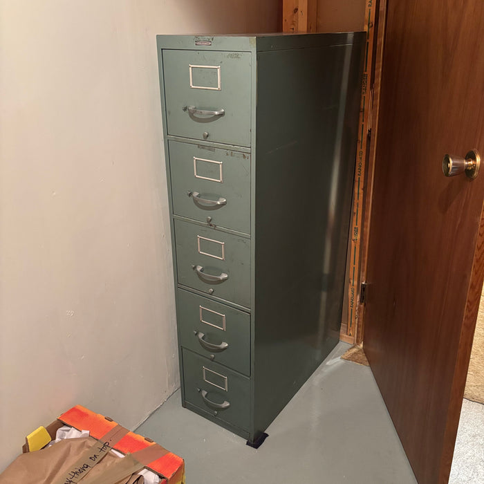 Vintage Metal File Cabinet - M318