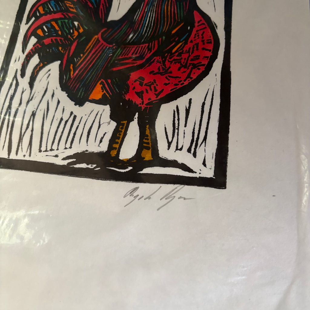 E153 Rooster artwork grouping