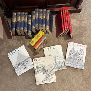 BOOKS GROUPING (THE CHILDREN'S ENCYCLOPEDIA AND MORE) - P220