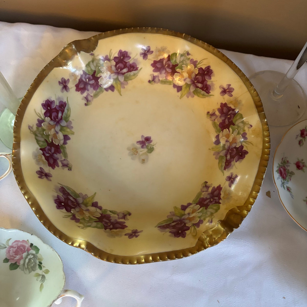 E136 Vintage teacups and more grouping