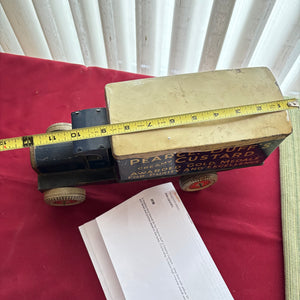 ANTIQUE PEARCE, DUFF'S TRUCK BISCUIT TIN - P146