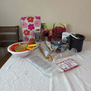 B408 Kitchen Grouping (Marble Rolling Pin and Lazy Susan and More)