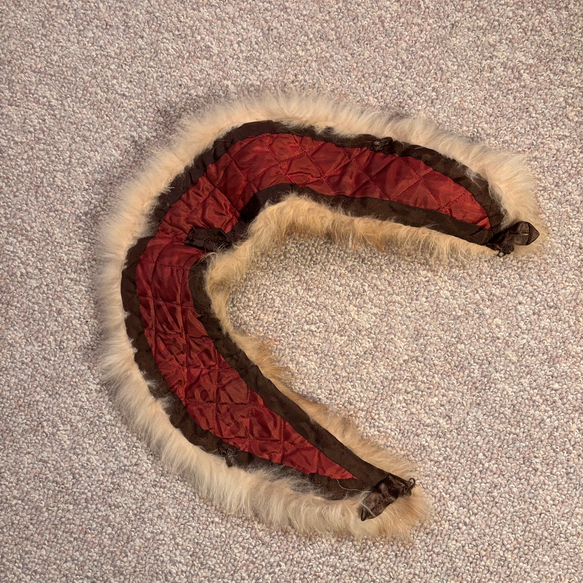 K402 2 vintage fur coats and vintage fur shawl