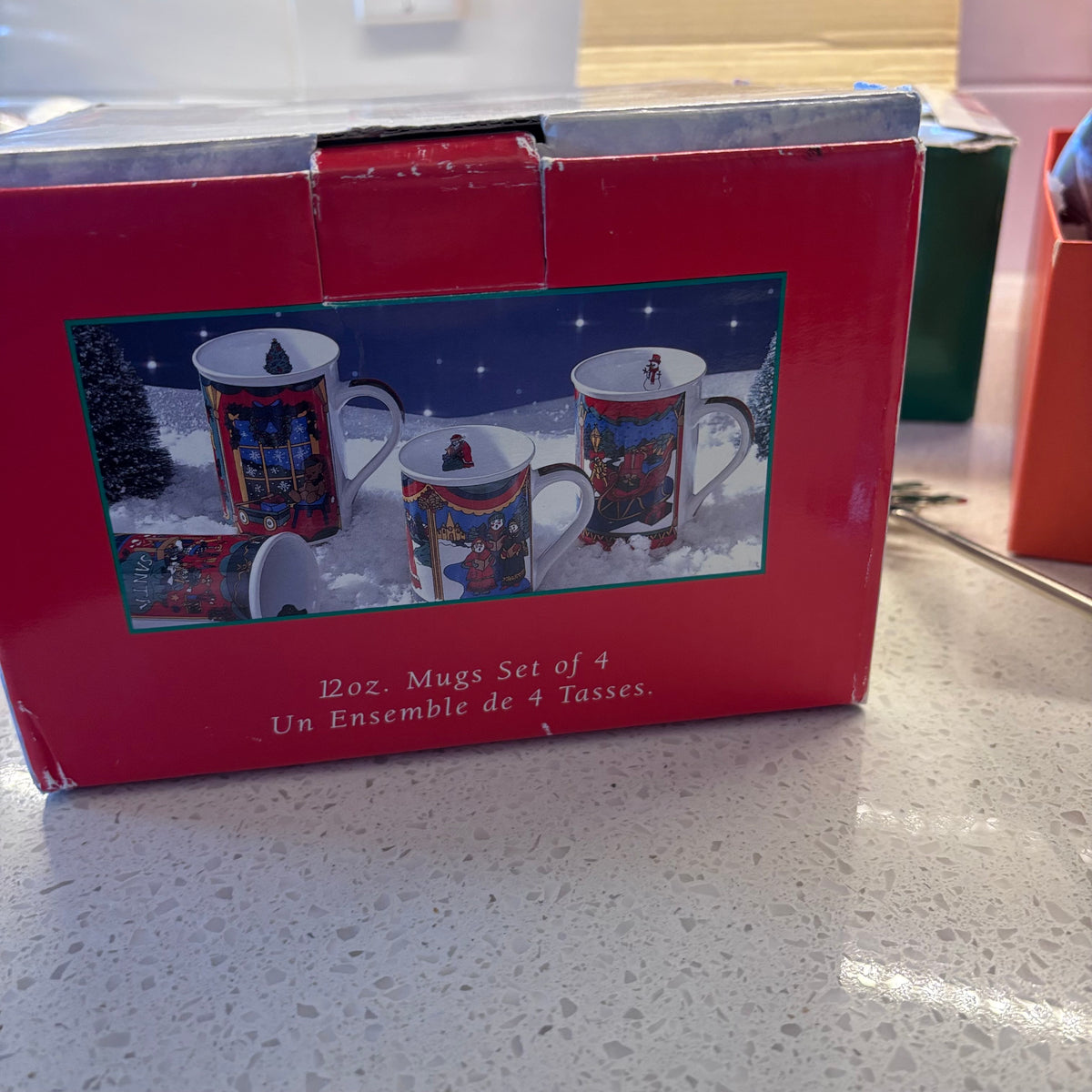 X264 Christmas drink ware grouping