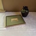 E157 Vintage artwork and pottery vase